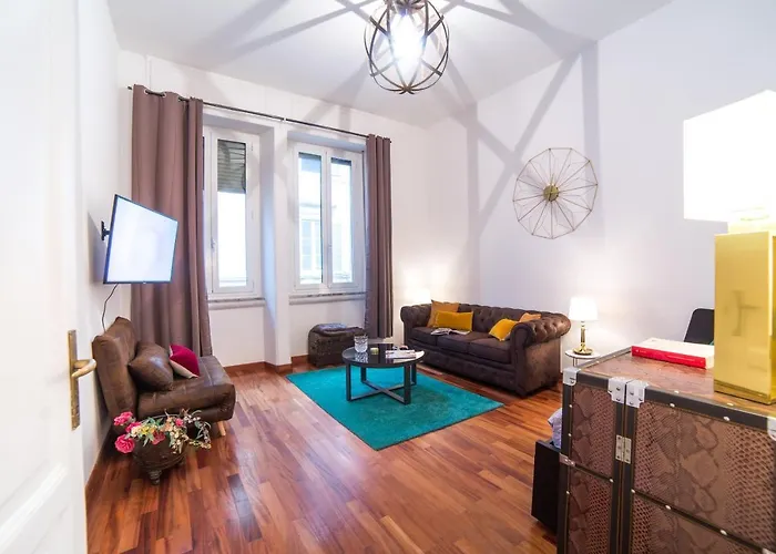 Spacious With Sunny Terrace Near Vatican Apartamento